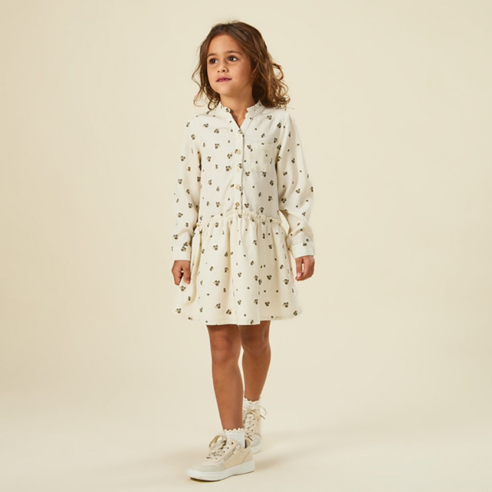 Orchestra Robe manches longues imprimé floral 