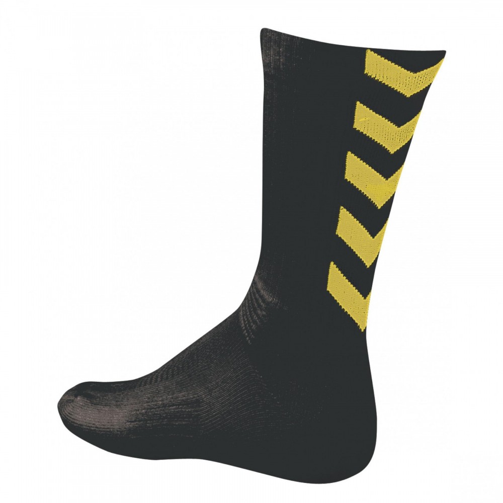 Hummel authentic indoor chaussettes Chambery noir/jaune 