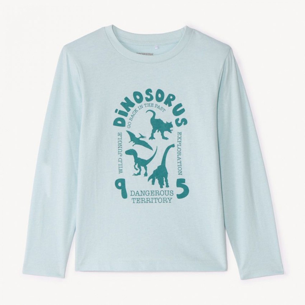 Orchestra T-shirt manches longues printé pour garçon