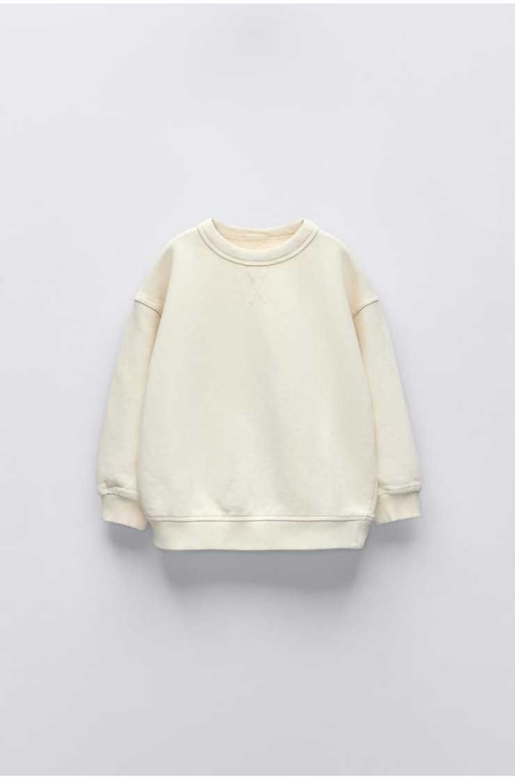 ZARA Sweat-shirt en tissu épais
