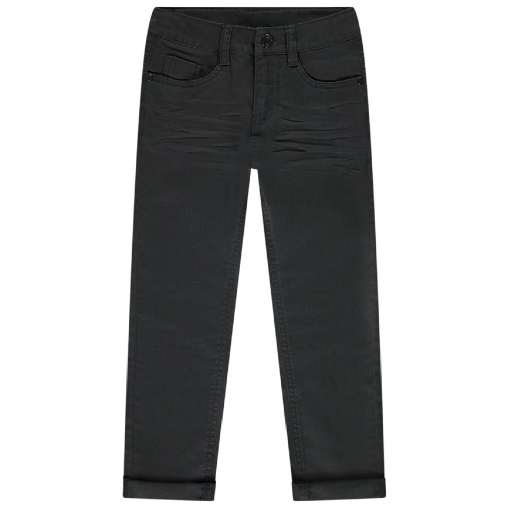 Orchestra Pantalon slim uni effet crinkle