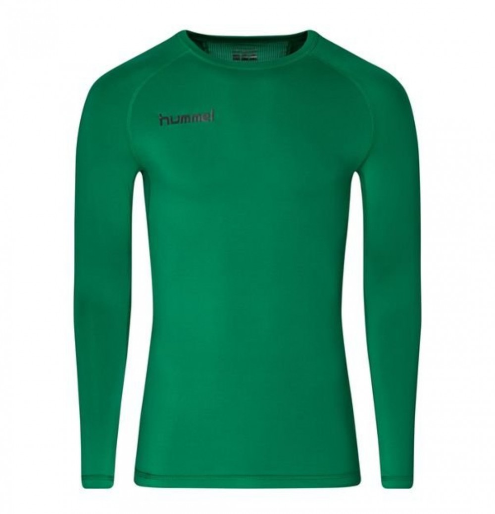 Hummel First Performance Baselayer Manches Longues - Vert