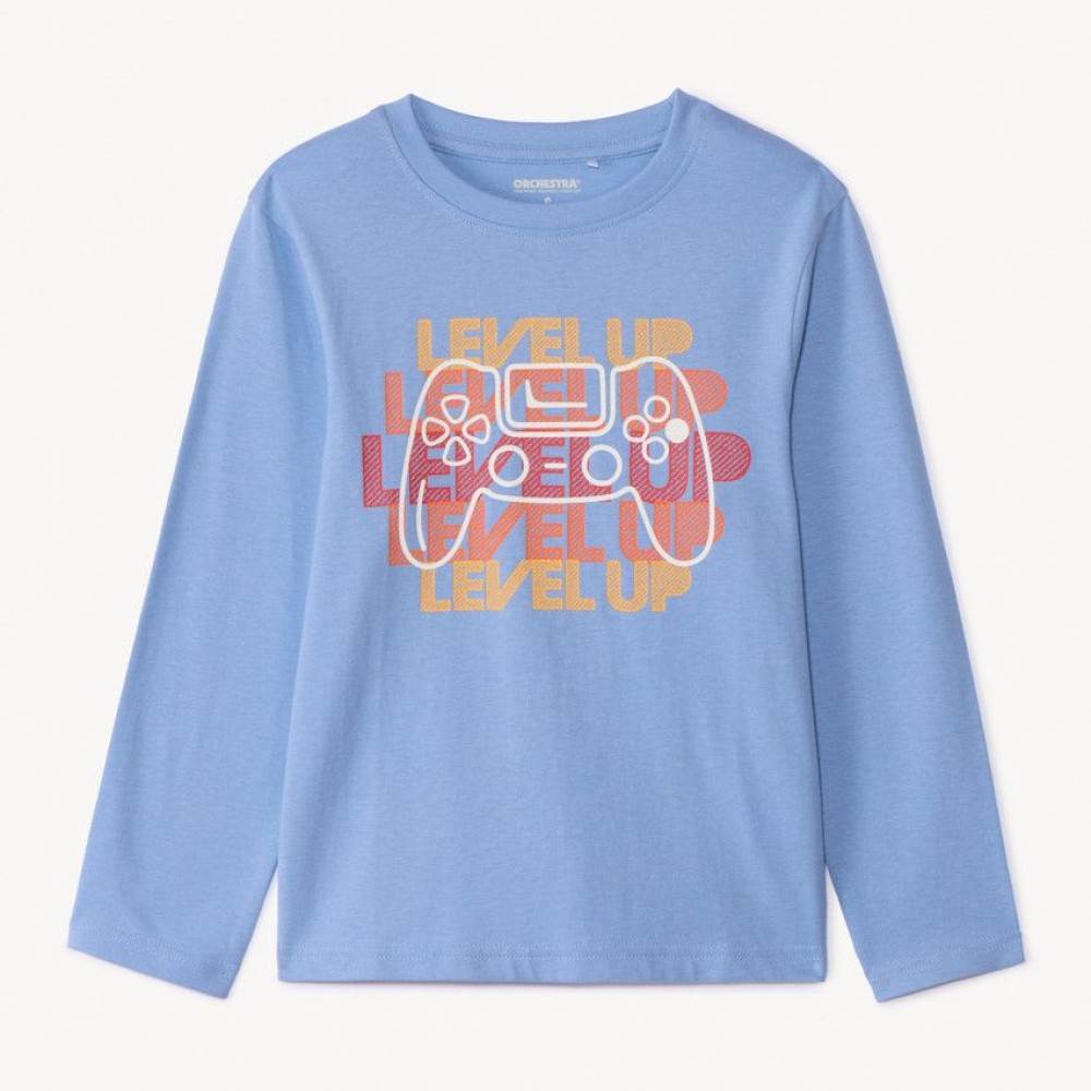 Orchestra T-shirt manches longues print fantaisie