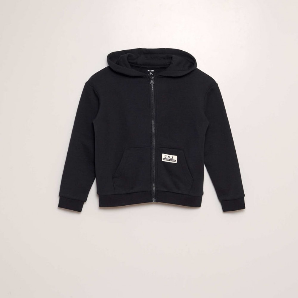 Kiabi sweat à capuche zippé 