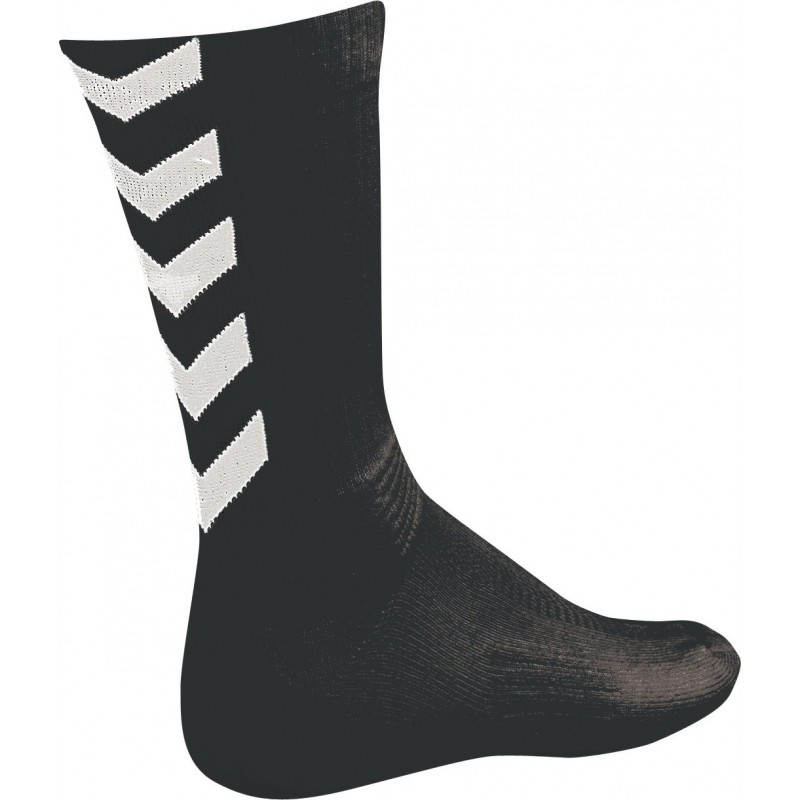 Hummel authentic indoor chaussettes noir/blanc 